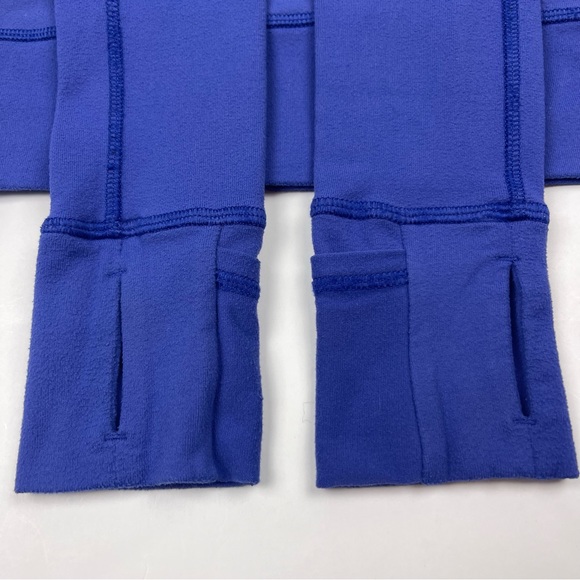 Ivivva Glow And Go 1/2 Zip Purple Pullover 7 - Picture 4 of 5